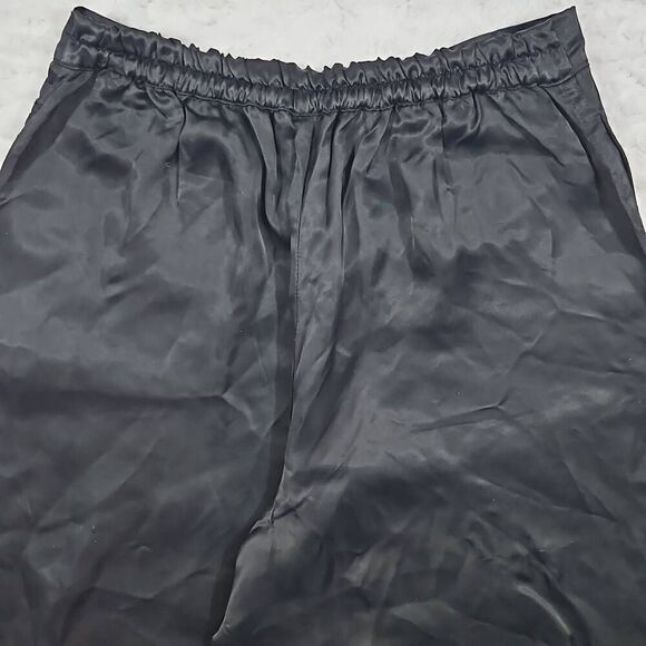 Athleta NWOT Womens Size XS Calm Cool Pants Wide Leg Black Sleepwear Lounge - Picture 7 of 8